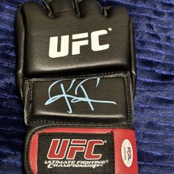 Raul Rosas Jr. Autograph UFC Glove PSA COA MMA