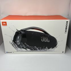 JBL Boombox 3 Black Portable Bluetooth Speaker