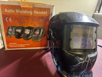 AUTO WELDING HELMET & GLOVES