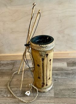 Sierra Leone-Style Bamboo Slit Tube Percussion (Kele)