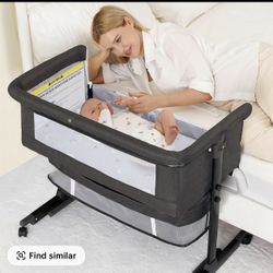 Baby bedside crib 
