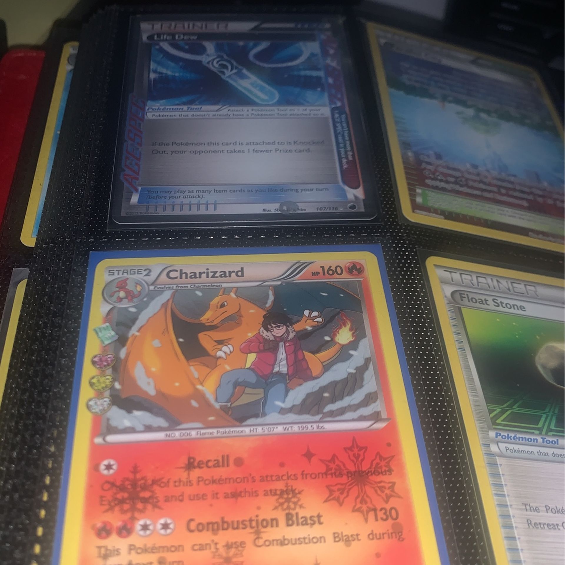 Pokeom Card Holo Charizard