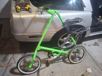Fold Up Bike Belt Driven