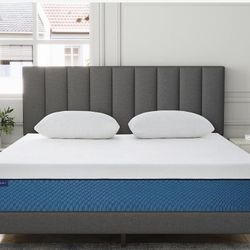 Twin Bed Plataforma New Matress Memory Foam 10” Delivery Today New New