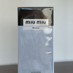 Sealed Miu Miu Miutine Eau de Parfum EDP Spray 3.3oz 100ml