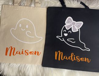 Personalized Trick Or Treat Bags