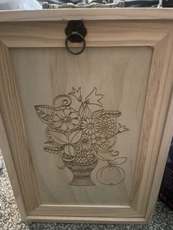 Essential Oil Box - Wooden Storage Case With Handle