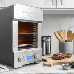 Kalorik Pro 1500°F Electric Steakhouse Grill, in Stainless Steel - $1