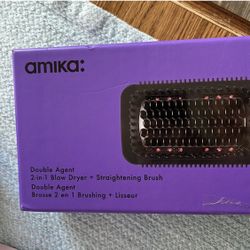 Amika Double Agent Hair Dryer NWT