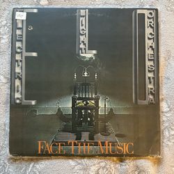 electric light orchestra face the music vinyl / 1975 / united artists / VG+