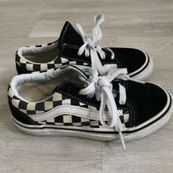 Checkered Vans size 13 VGUC Cute!! Toddler Kids Baby Shoes