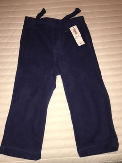 Boys fleece pant 2t