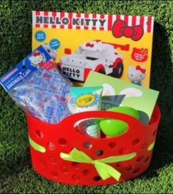 Girls Hello Kitty EASTER Gift Basket 🛻 (Delivery Available)