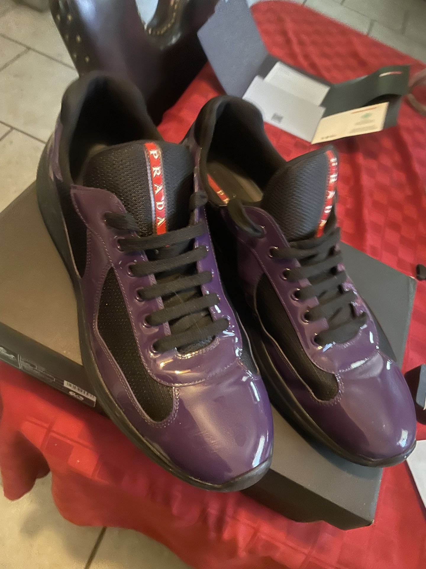 Prada Men Shoes 100% Authentic With Box