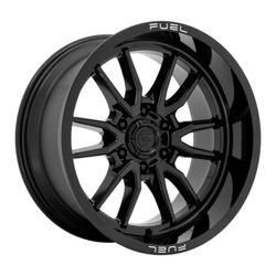 On Sale Fuel Clash 20x10 6x139,7 -18mm Gloss Black Wheels (WE FINANCE)