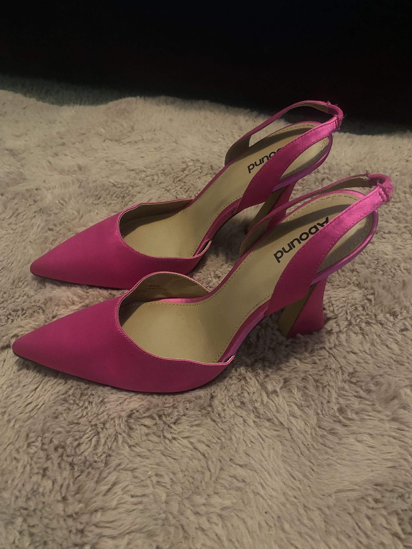 Abound Pink Heels 8.5-9