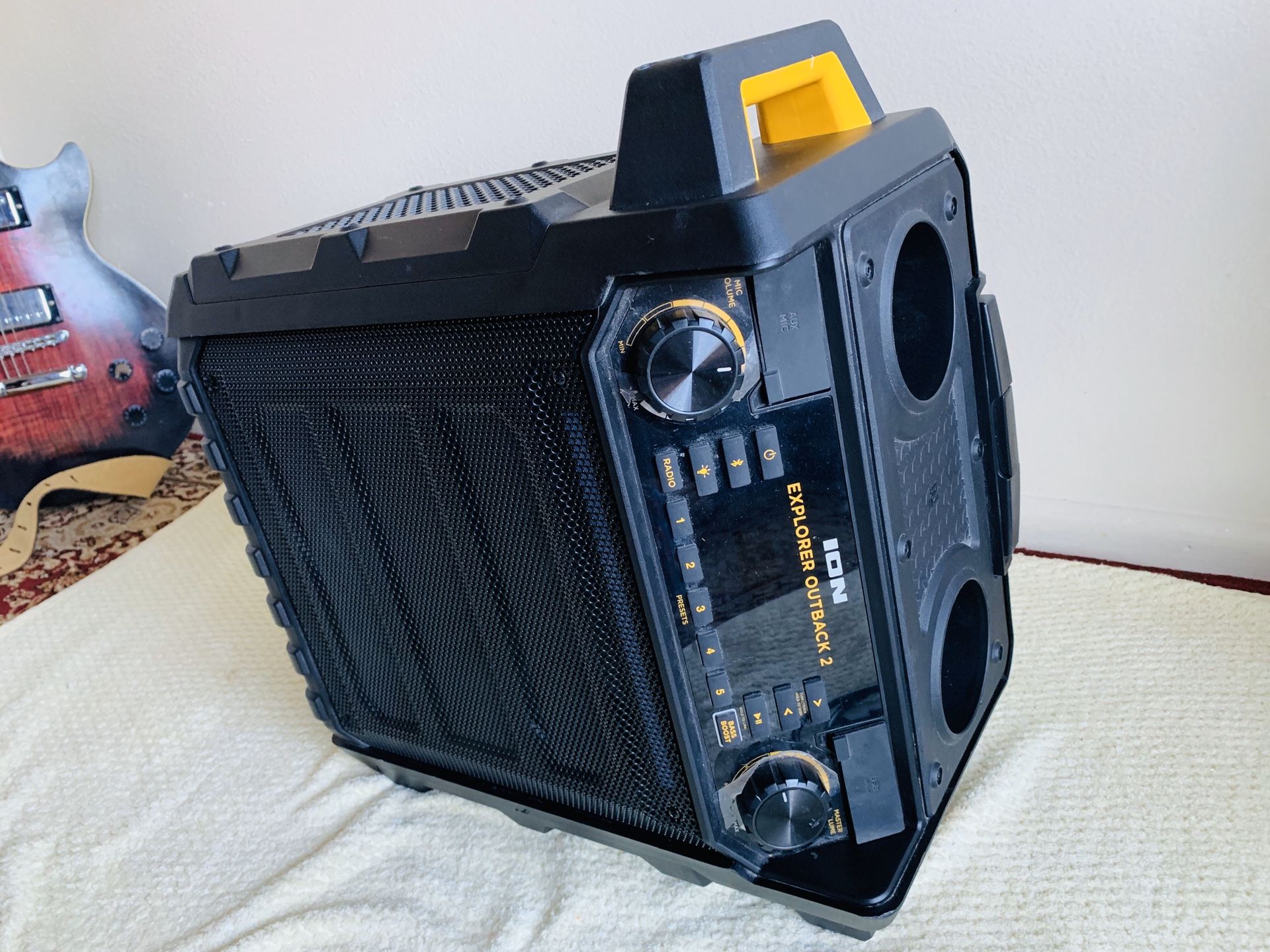 Ion Explorer Outback 2 Bluetooth Water Resistant Speaker System Black