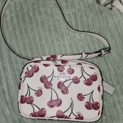 Coach Cherry Print Crossbody Bag BRAND NEW 