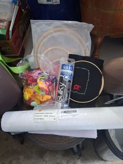 Hand embroidery set & then some!!