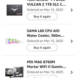 Custom Built PC And MONITOR