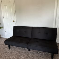 Black Futon Sofa Bed 
