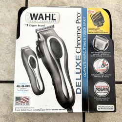 New!.. Haircut Machine Trimmer Whal Deluxe Chrome Pro