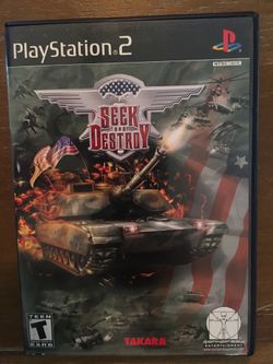 Sony PlayStation ps2 seek and destroy