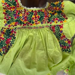 Embroidered Mexican Blouse
