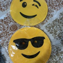 Emoji Masks One Size Adult 2 For $10 Or 6 Each