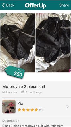 Motorcycle suit