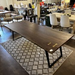 Titan Espresso Dining Table