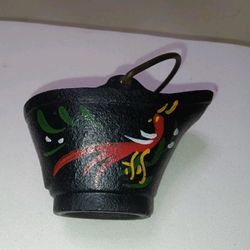 Miniature Cast Iron Toy Coal Ash Bucket Pail