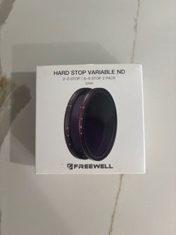Freewell 82mm Hard Stop Variable ND Filter 2-Pack