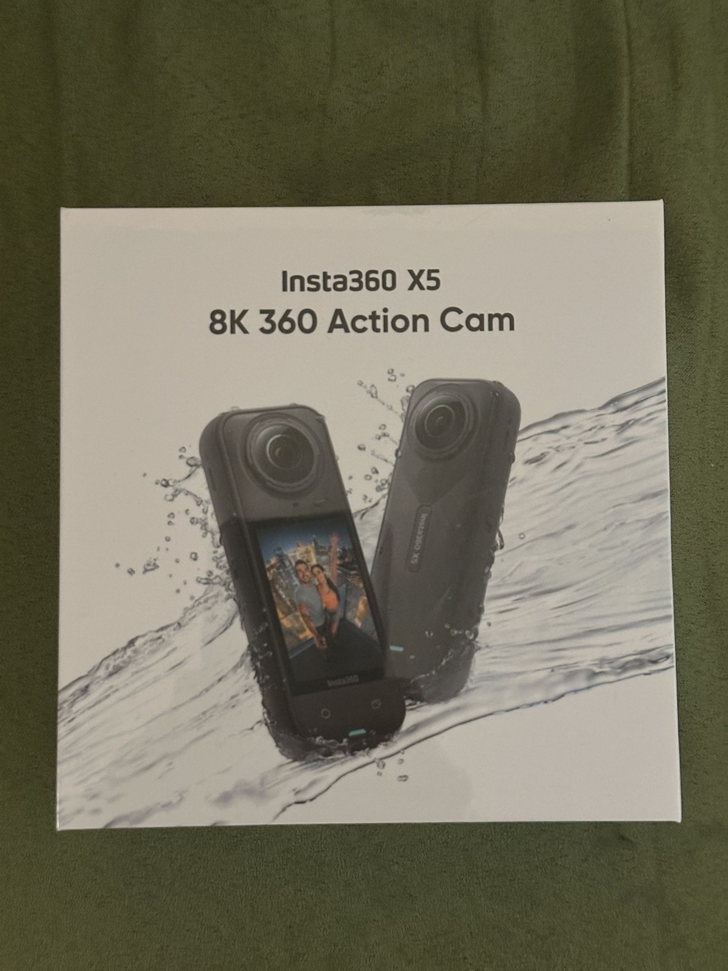 Insta360 X5 - Waterproof 8K 360° Action Camera