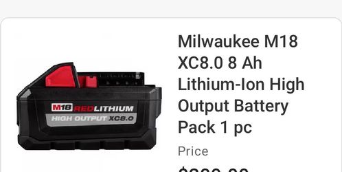 Milwaukee generator