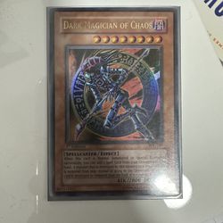 1st edition ultra Rare Dark Magician Of Chaos Yugioh Card