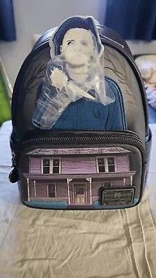 Michael Myers Loungefly Backpack Bramd New Neber Used