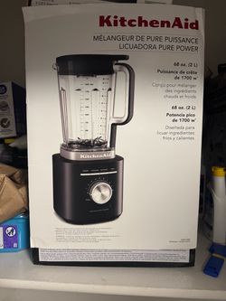 KitchenAid Pure Power High Power Blender 68oz (Matte Black) – w/ Box