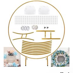 Round Metal Backdrop