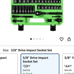 3/8 Impact Sockets | BRAND NEW