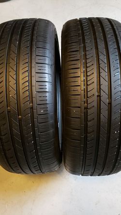 Land sport in great condition 2 tires 215 55 17 80% tread