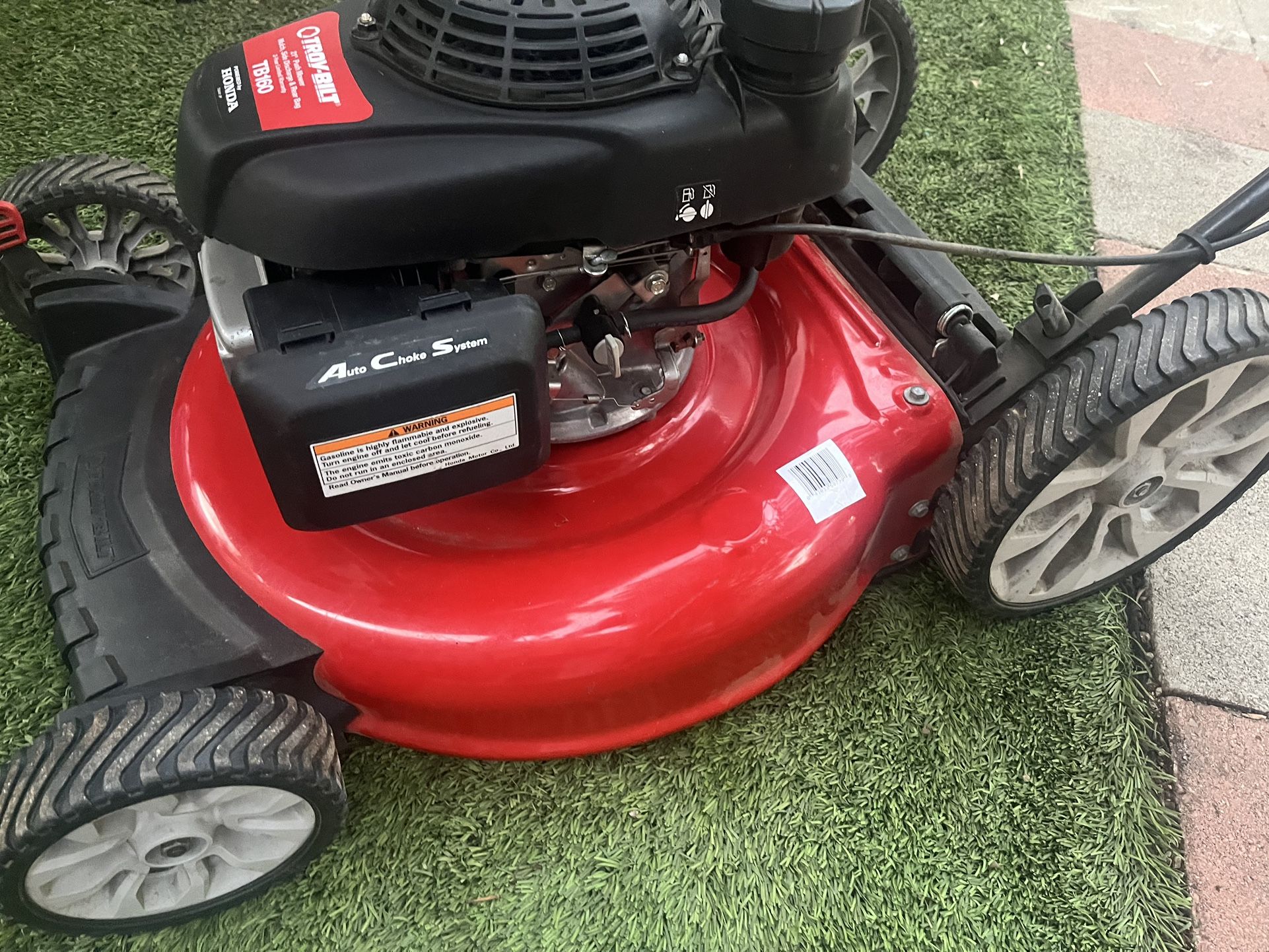 Tb160 mower manual deals