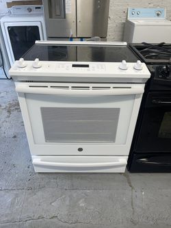 GE white stove, receipt for 60 days warranty