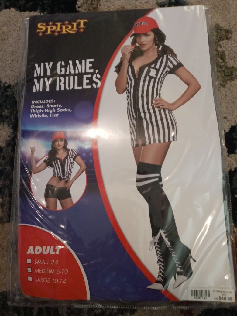 My game my rules Halloween costume women