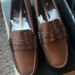 Women’s Sebago Brown Leather Size 7 - NEW