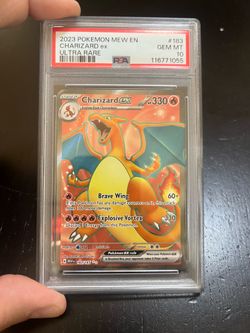 PSA 10 Charizard Ex Ultra Rare 151