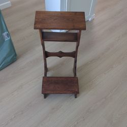 Wooden Prayer Kneeler / Devotional Stand – Solid Wood