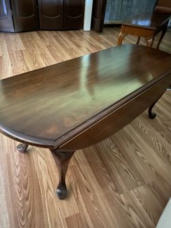 Drop Leaf Coffee Table