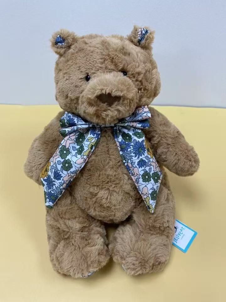 Jellycat Liberty Poppy Forest Bartholomew Bear - BNWT