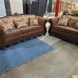 Sofa And Loveseat For $1.299